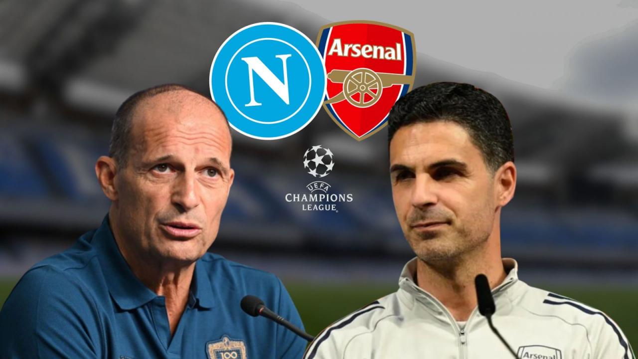 Napoli Arsenal Champions League: tutto gratis su CN24, ecco il programma tra allenamenti, conferenze e live reaction