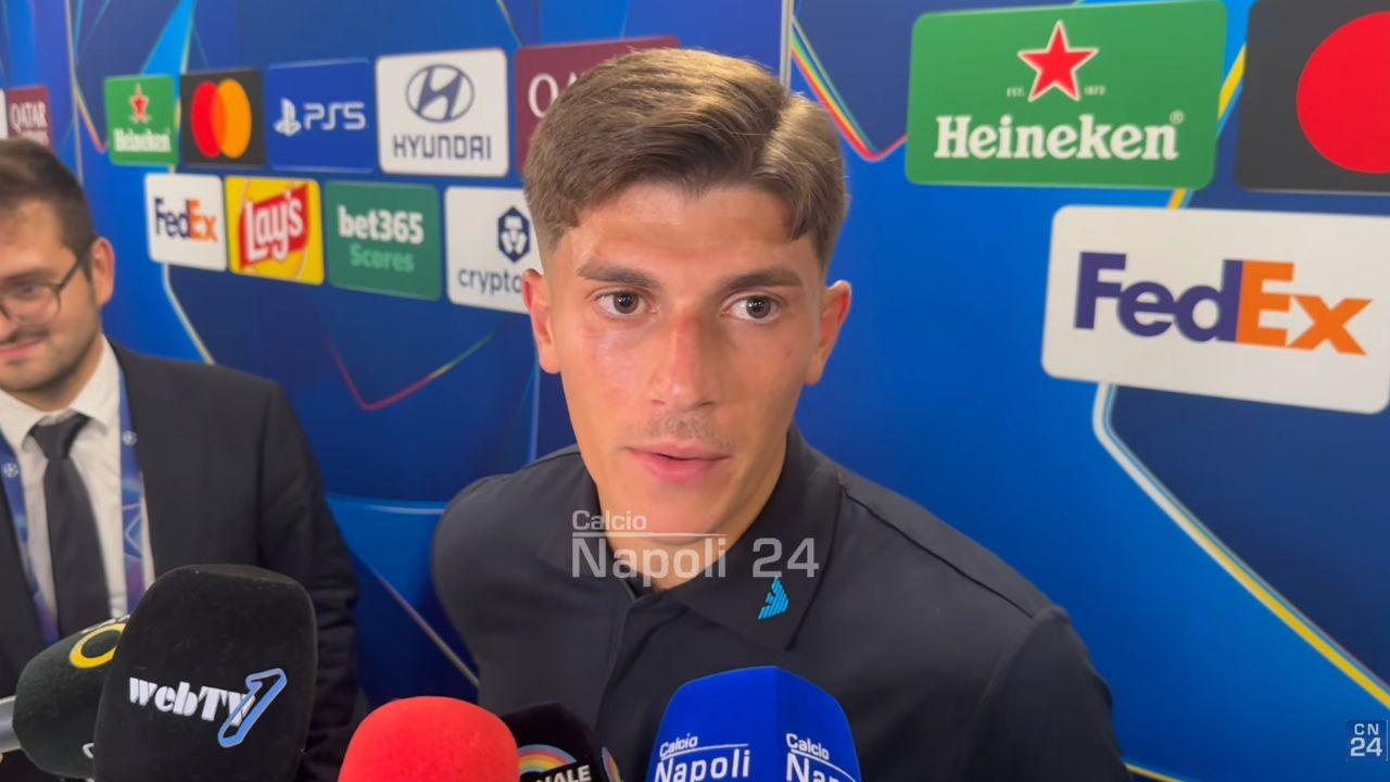 Favasuli: "È mancata fortuna, ma siamo sulla strada giusta! Le farfalle allo stomaco per l'esordio, pronto a dare tutto per il Napoli. Vi svelo cosa ci ha detto Allegri nello spogliatoio" | VIDEO CN24