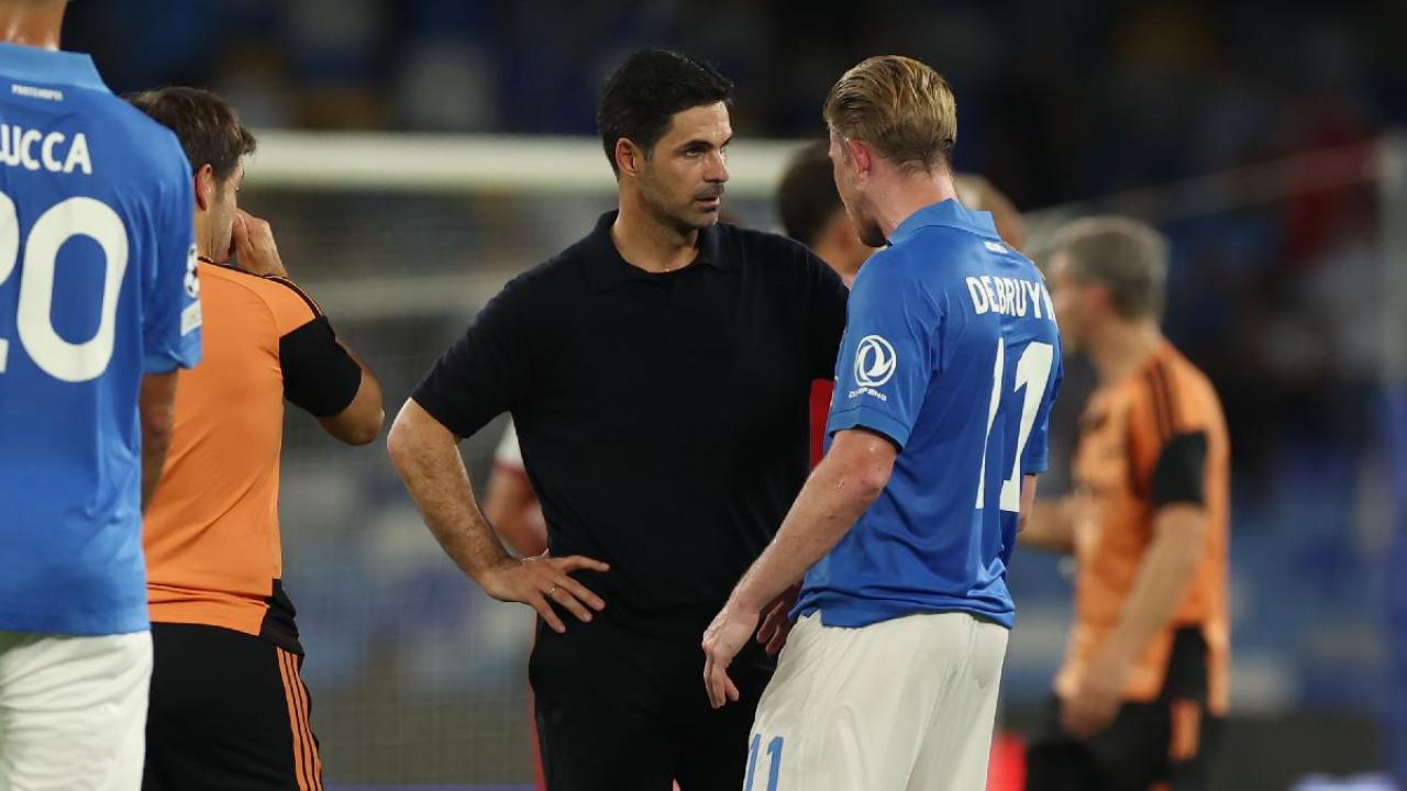 Arsenal, Arteta: "Napoli squadra molto ben organizzata, alla fine abbiamo dovuto soffrire un po'"