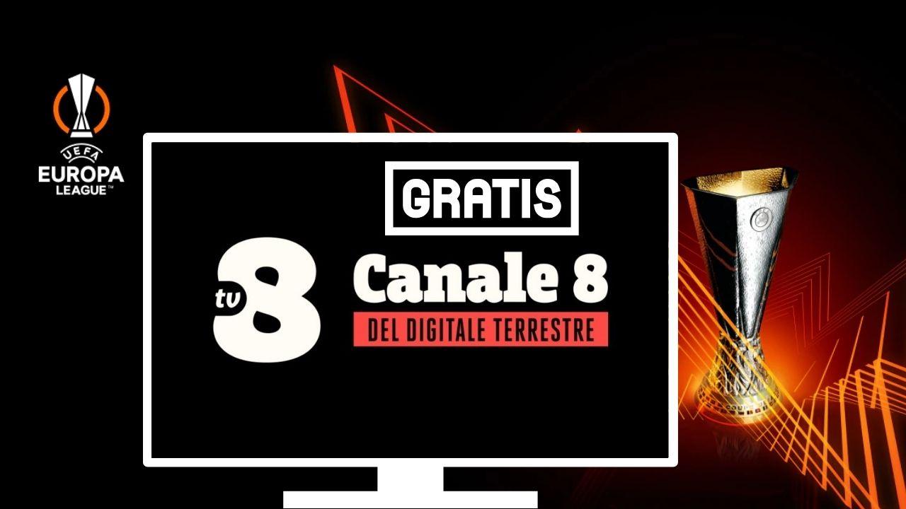 Europa League in chiaro su TV8: ecco la partita trasmessa gratis