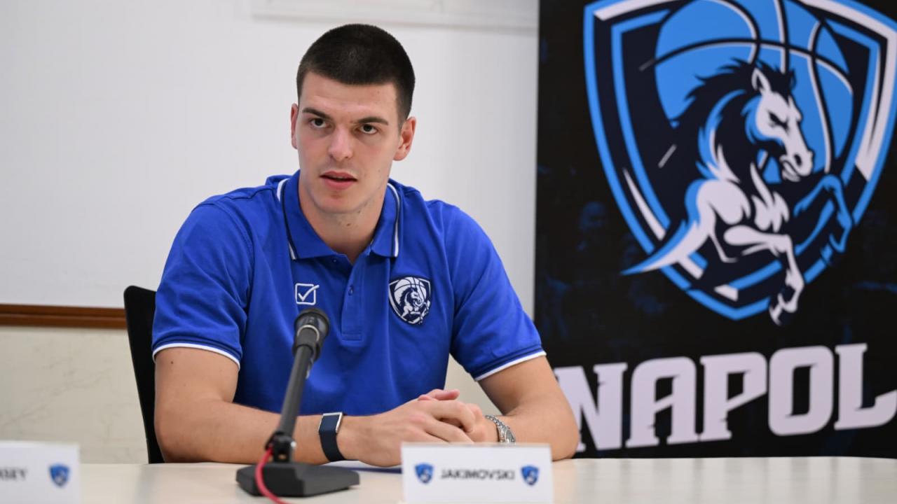 Napoli Basketball, Jakimovski ko: lesione muscolare all'addome, tempi di recupero da definire