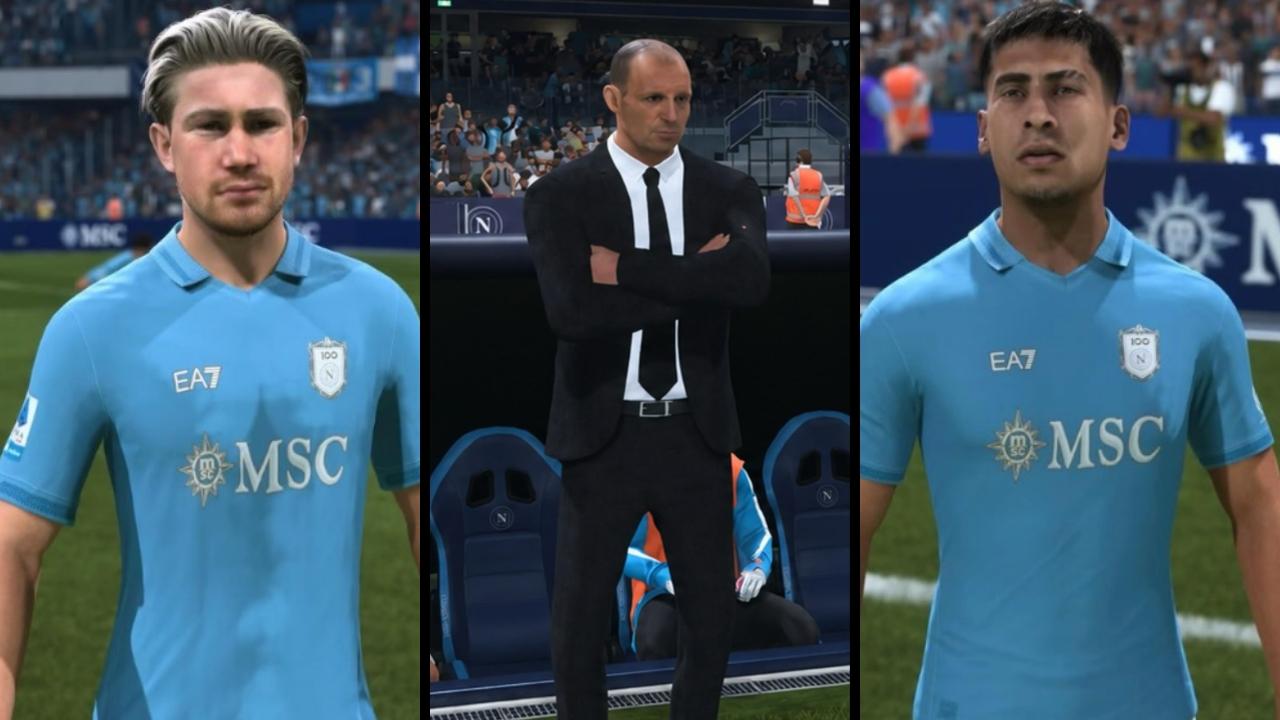 SSC Napoli su FC27: ecco gli "scan face" dei calciatori azzurri | FOTOGALLERY