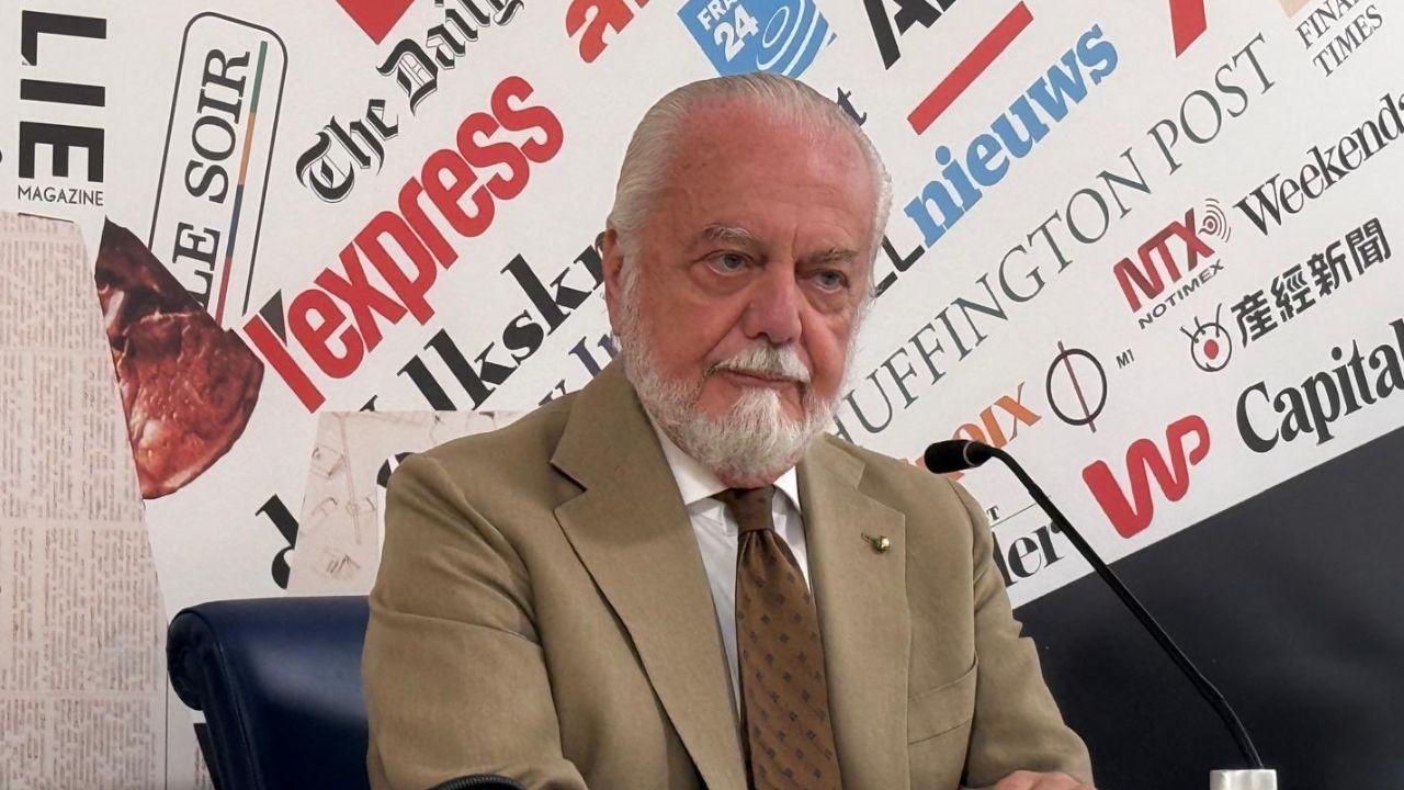 De Laurentiis: "Invitai Cardinale del Milan a cena, mi fece un discorso che avrei dovuto prenderlo e buttarlo fuori, mi diceva cose che non stavano n&eacute; in cielo n&eacute; in terra"