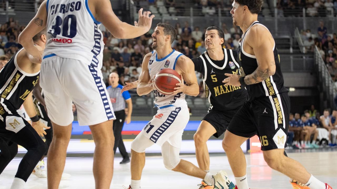 Napoli Basketball dominante a Roma 75-94, debutto da sogno! Dowtin jr e Jakimovski trascinano gli azzurri
