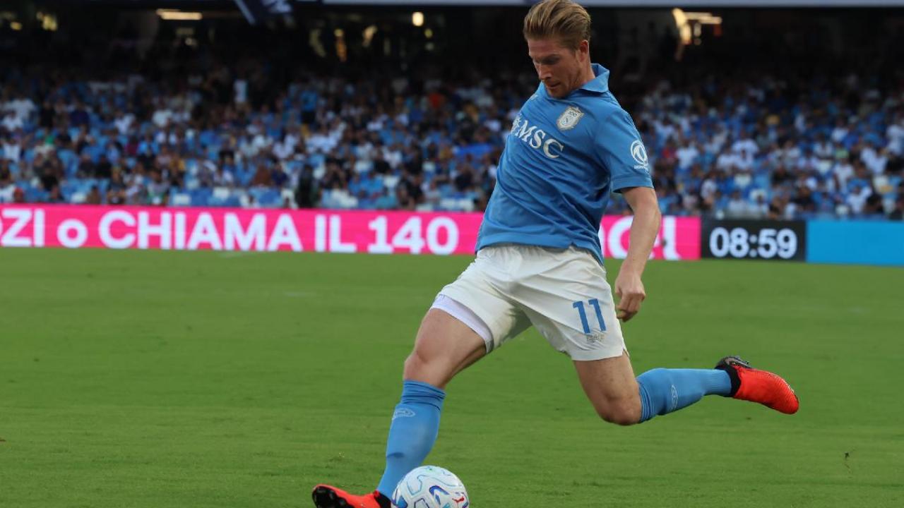De Bruyne migliore in campo col Frosinone, statistiche da campione: tanti recuperi, assist e passaggi riusciti