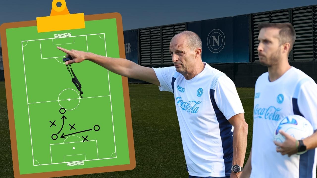 Allenamento congiunto Napoli-Avellino: Allegri <i>spinge</i> tre calciatori
