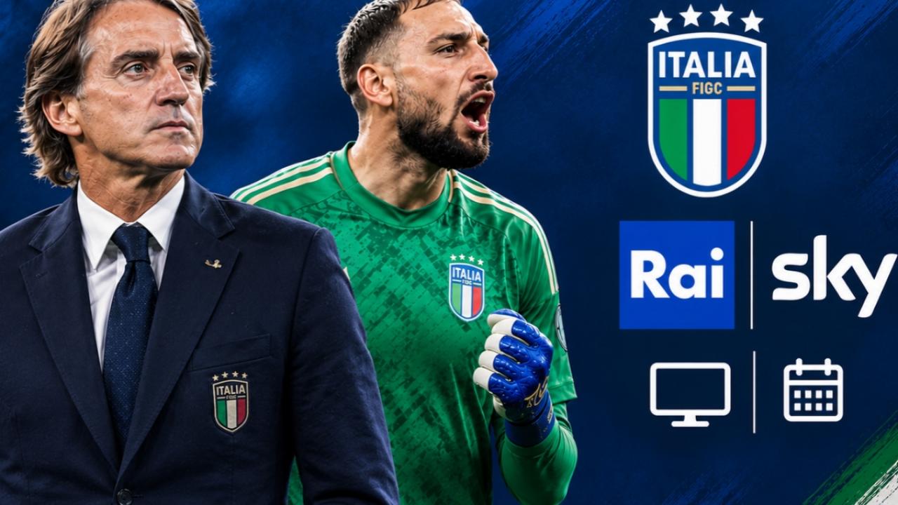 Dove vedere l'Italia in Tv e streaming? Calendario, canale e orario