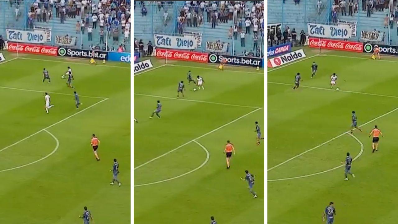 Show di Tomas Lavezzi all'esordio in Argentina: il figlio del Pocho entra e ribalta la partita | VIDEO