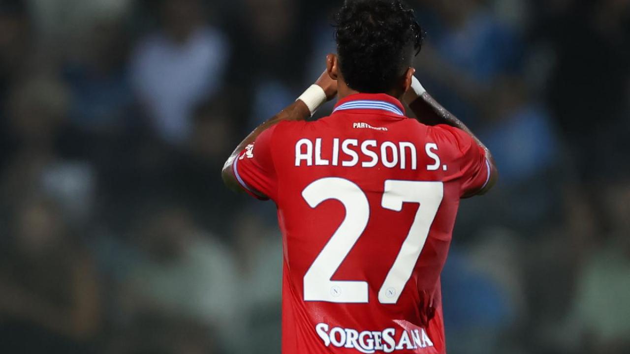 Tegola Alisson Santos: la data del rientro