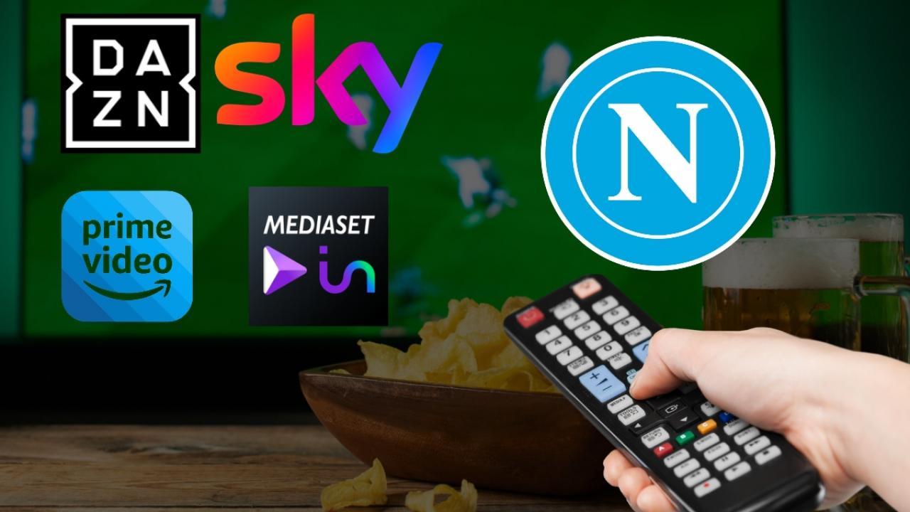 Dove vedere il Napoli in TV e streaming: il canale