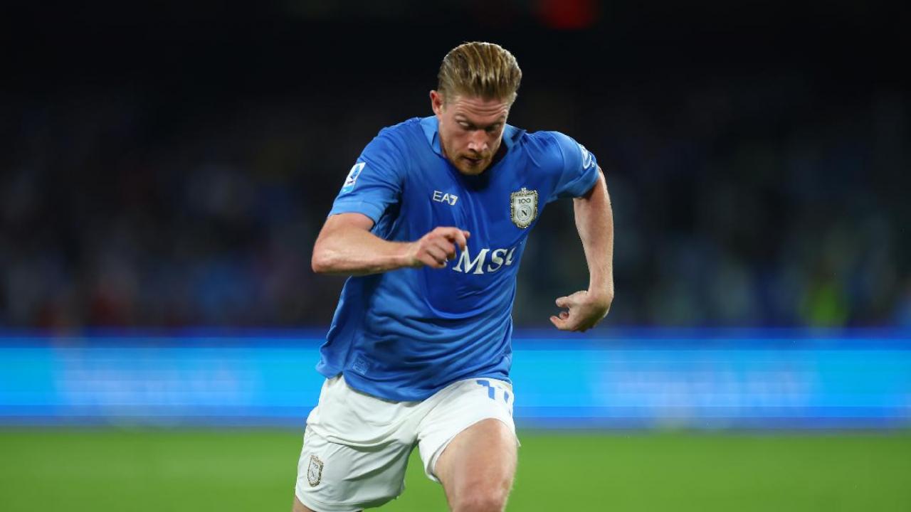 De Bruyne nella nuova posizione funziona: è un riferimento prezioso per il Napoli di Allegri
