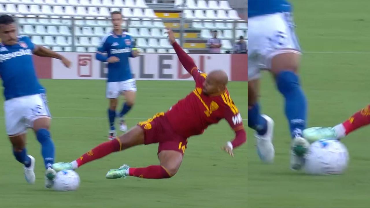 Como-Roma, espulsione diretta per Malen: salta la gara contro il Napoli? | FOTO
