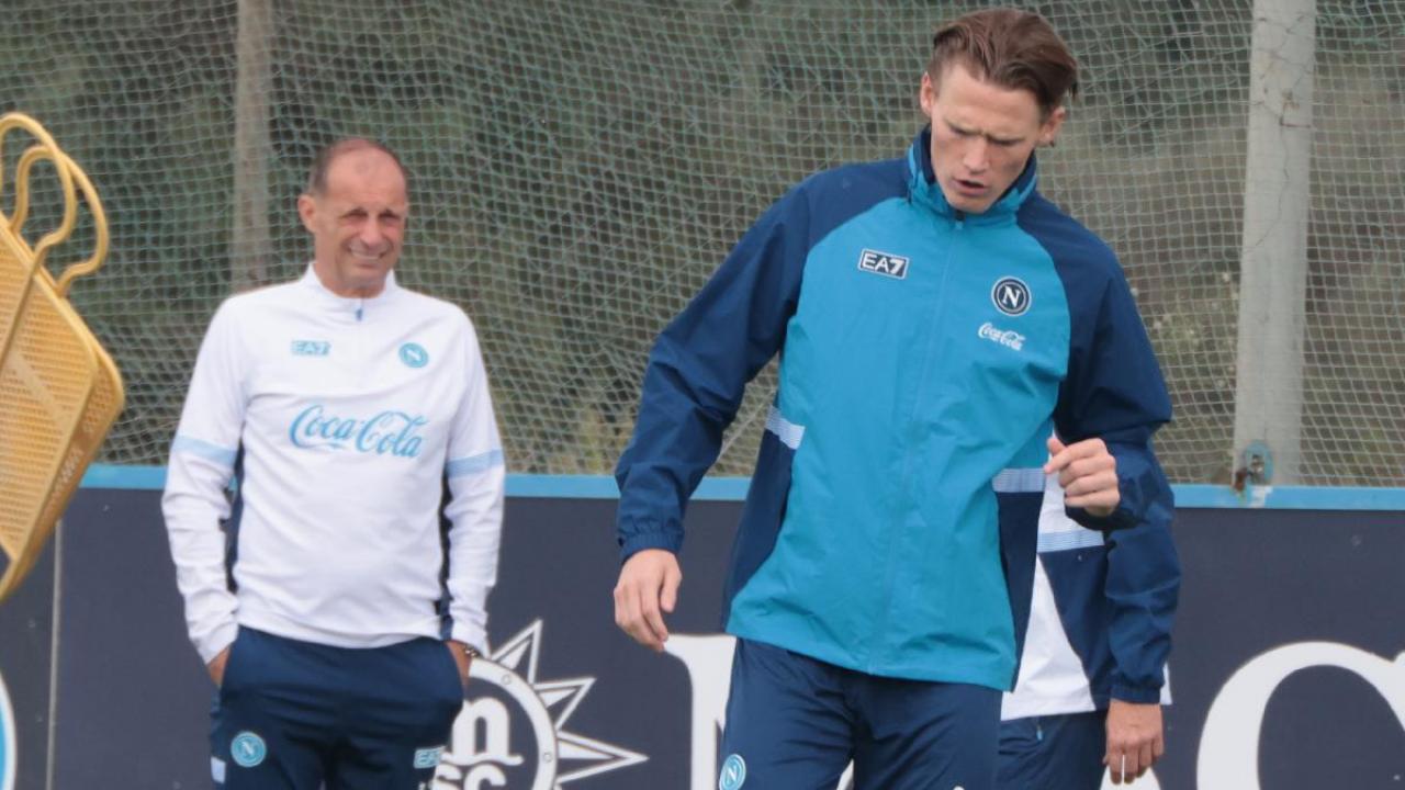 Villarreal-Napoli, annuncio Allegri su McTominay: "Credo proprio di s&igrave;" | VIDEO