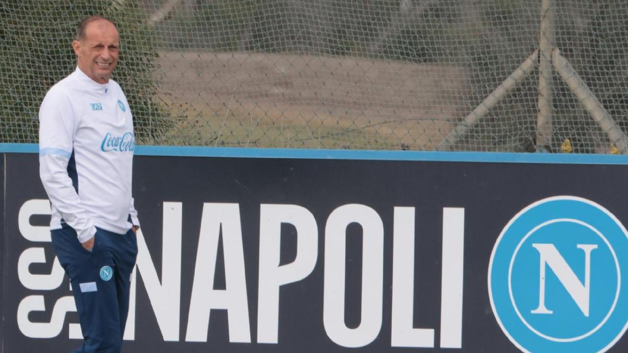 Infortunati Napoli, buone notizie per Allegri: tripla novit&agrave; direttamente da Castel Volturno