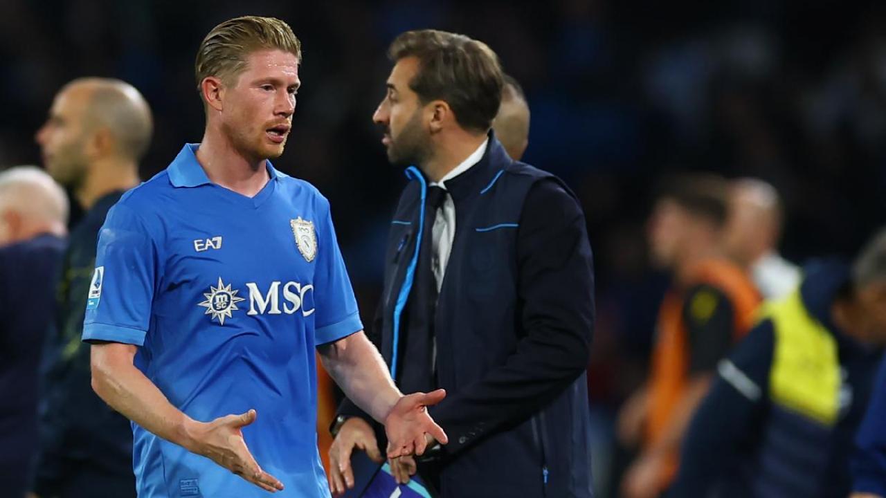 Sky - Allegri arrabbiato con De Bruyne: non ha rispettato le indicazioni
