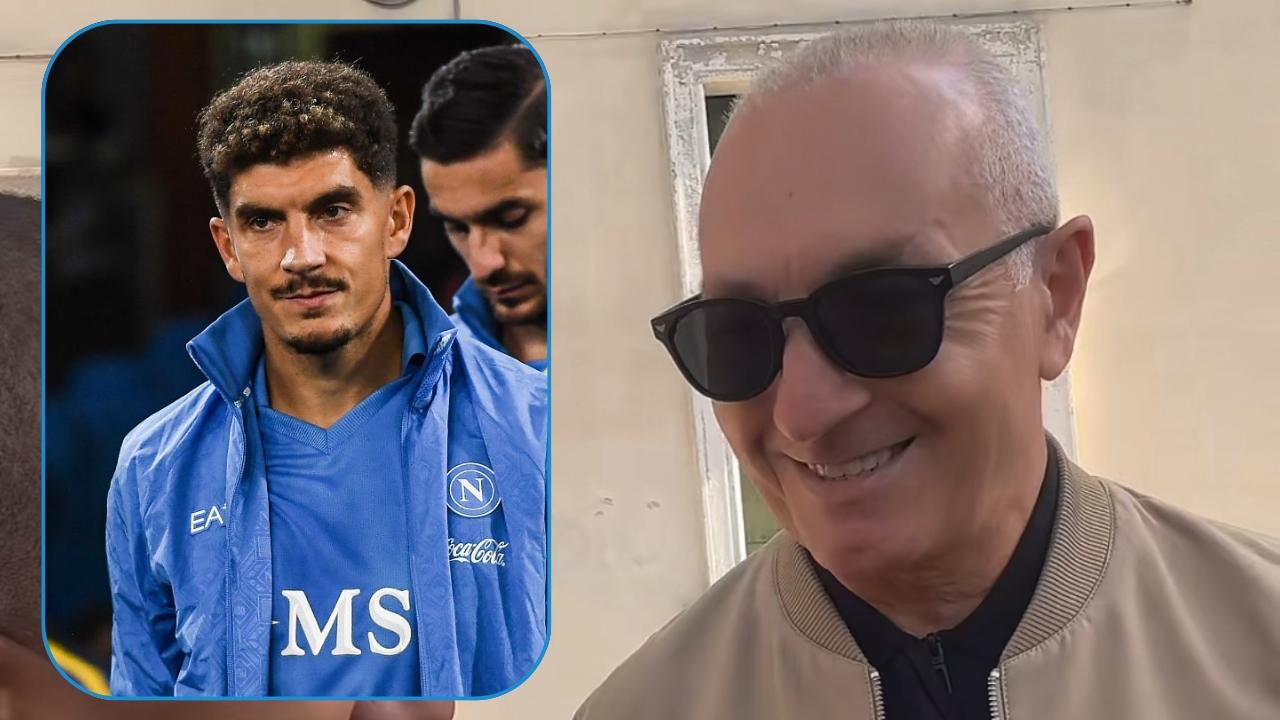 Di Lorenzo, il padre a CN24: "Forza Napoli sempre, quante emozioni qui! Ottimista per questa stagione, vi spiego" | VIDEO