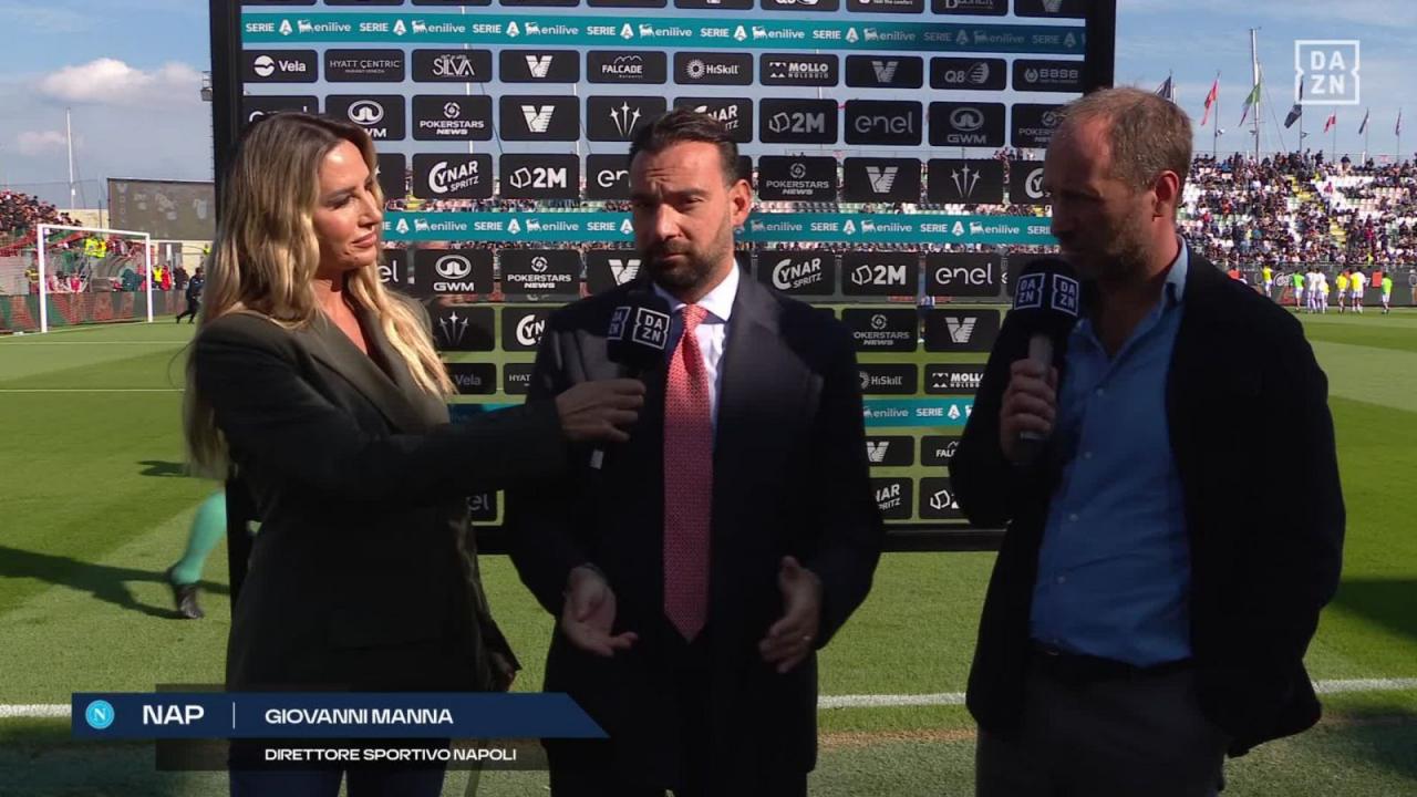 Manna: "Oggi è fondamentale, bisogna far risultato! De Bruyne-Allegri? Tutto enfatizzato, è un campione. Lucca? Dipende solo da lui"