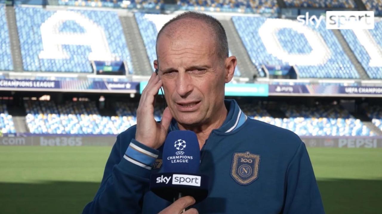 Allegri verso la Roma: "Rrahmani ha la febbre, Vergara è da valutare: su McTominay e Anguissa..."