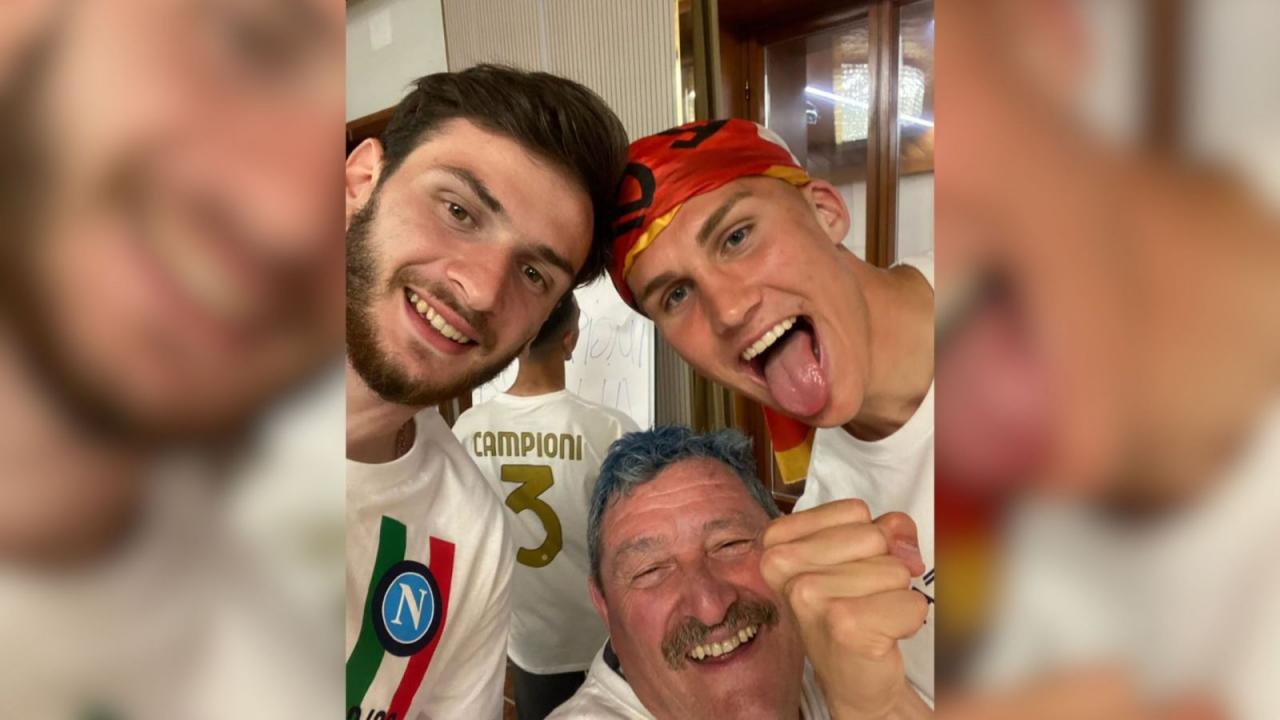Infortunio Kvaratskhelia, dedica social di Tommaso Starace: arriva la risposta di Khvicha | FOTO