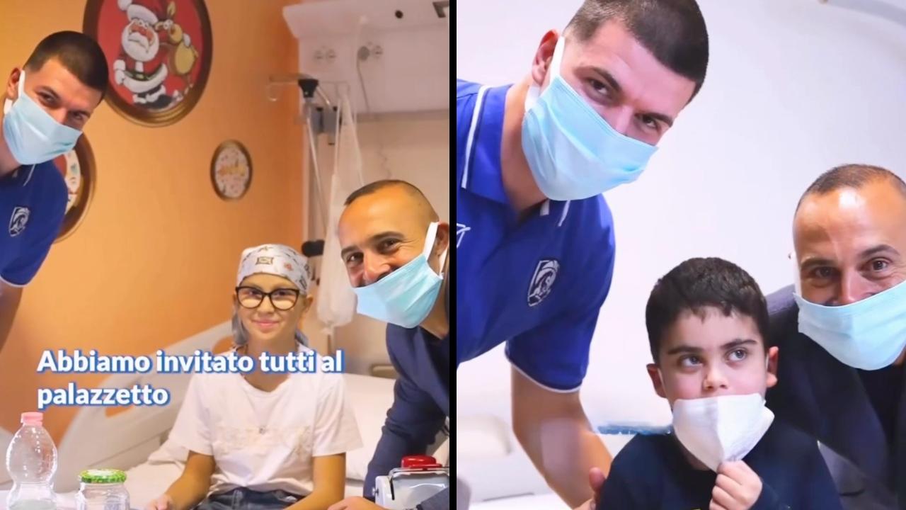 Matt Rizzetta, splendida sorpresa al Santobono-Pausilipon: il bel gesto | VIDEO