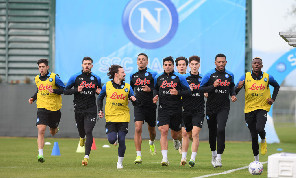 SSC Napoli, report allenamento: lavoro aerobico per due azzurri, ultime su Rrahmani e Sirigu