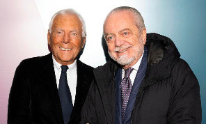 Camera ardente Giorgio Armani, De Laurentiis: Il binomio Armani-Napoli è stato straordinario, un campione di grande generosità