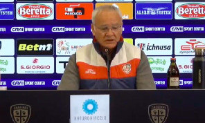 Cagliari, Ranieri in conferenza: Non meritavamo la sconfitta, per fortuna loro hanno sprecato occasioni per chiudere la partita