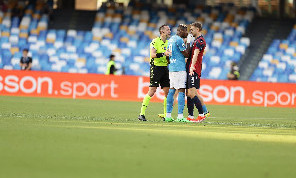 Osimhen-Posch faccia a faccia, il crollo azzurro: le emozioni di Napoli-Bologna 0-2 | FOTOGALLERY CN24