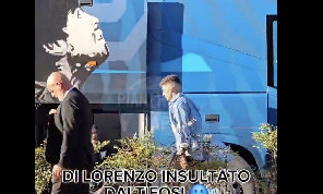 Indegno, vi dovete vergognare, Di Lorenzo nel mirino di alcuni tifosi: insulti pesanti per gli azzurri | VIDEO