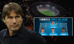 Lazio-Napoli, turnover e rivoluzione di Conte? Ecco come cambierebbe l'undici titolare | GRAFICO CN24