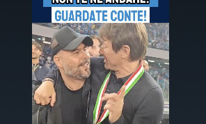 Non te ne andare Antonio, Iodice stuzzica Conte che replica: Ce ripigliamm tutt chell è ò' nuost | VIDEO