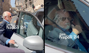 De Laurentiis lascia la Filmauro, break per pranzo e poi rientro per annunciare De Bruyne | VIDEO CN24