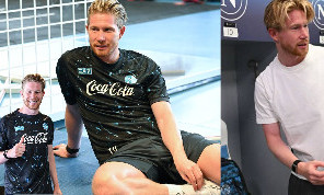 De Bruyne scopre che si allenerà col numero 10, la sua reazione è imperdibile! | VIDEO