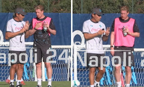 Conte chiama De Bruyne: colloquio tattico per spiegargli il gioco del Napoli | VIDEO