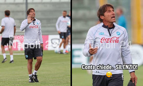 Conte chiede...silenzio! Richiesta dell'allenatore ai bambini del Summer Camp durante l'allenamento | FOTO E VIDEO CN24
