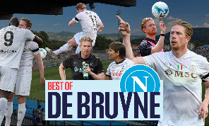 Best of De Bruyne in ritiro col Napoli: tutti i gol & skills fra Dimaro e Castel di Sangro | VIDEO CN24
