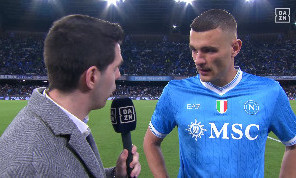 Buongiorno all'intervallo: Non dobbiamo mollare, dobbiamo mantenere il clean sheet e finire bene la partita