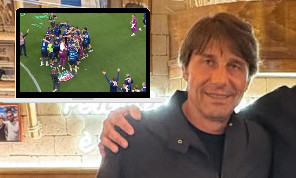 Conte, spunta dov'era ieri sera a Napoli durante la festa scudetto dell'Inter | FOTO