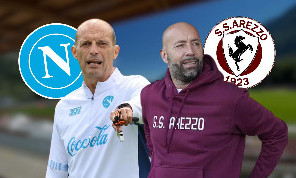 Probabili formazioni Napoli-Arezzo, le scelte di Allegri e Bucchi: gli azzurri con la difesa a quattro