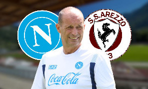 Formazioni ufficiali Napoli-Arezzo: svelato il primo undici titolare di Massimiliano Allegri