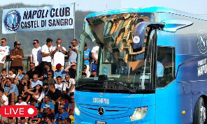 Il Napoli di Allegri è arrivato a Castel di Sangro, inizia il secondo ritiro degli azzurri! | VIDEO CN24