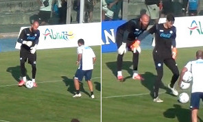 Meret e Milinkovic-Savic come Lobotka! Allenamento 'insolito' per i portieri | VIDEO CN24