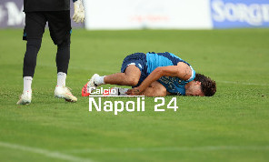 Partitella Napoli: piccolo spavento per Vergara, cosa è successo | FOTOGALLERY CN24
