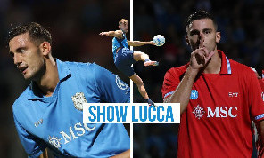 Show Lucca, gol e highlights del capocannoniere dei ritiri del Napoli | VIDEO
