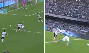 È fuori area!: contatto Lang-Couto in Napoli-Como, la moviola di Marelli a DAZN | FOTO
