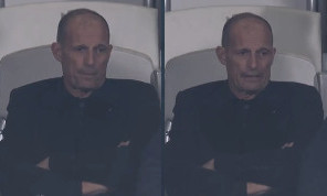 Nero come la pece. L'umore di Allegri al fischio finale di Monza-Napoli: c'entra ancora la squalifica