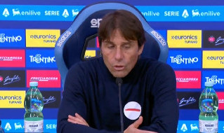 Conte in conferenza: La vetta della classifica certifica il nostro lavoro, ma negli ultimi 10-15' c'erano patemi d'animo! Sono contento per Lukaku, ma sente troppe responsabilitÃ 