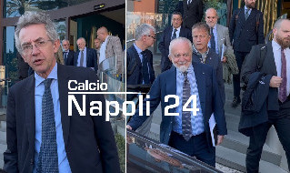 Restyling Maradona, incontro Manfredi-De Laurentiis: Passi in avanti | VIDEO CN24