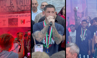 Barra omaggia Mazzocchi! Il terzino del Napoli: Abbiamo fatto la storia, tutti insieme! Vorrei essere d'esempio per i ragazzi | VIDEO ESCLUSIVO