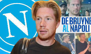 Kevin De Bruyne al Napoli! Arrivo, visite mediche, firma e ripartenza: ecco tutte le immagini | VIDEO